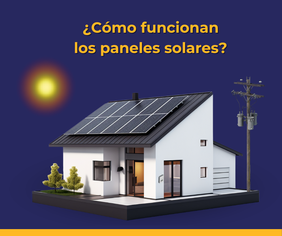 Como funcionan los paneles solares?